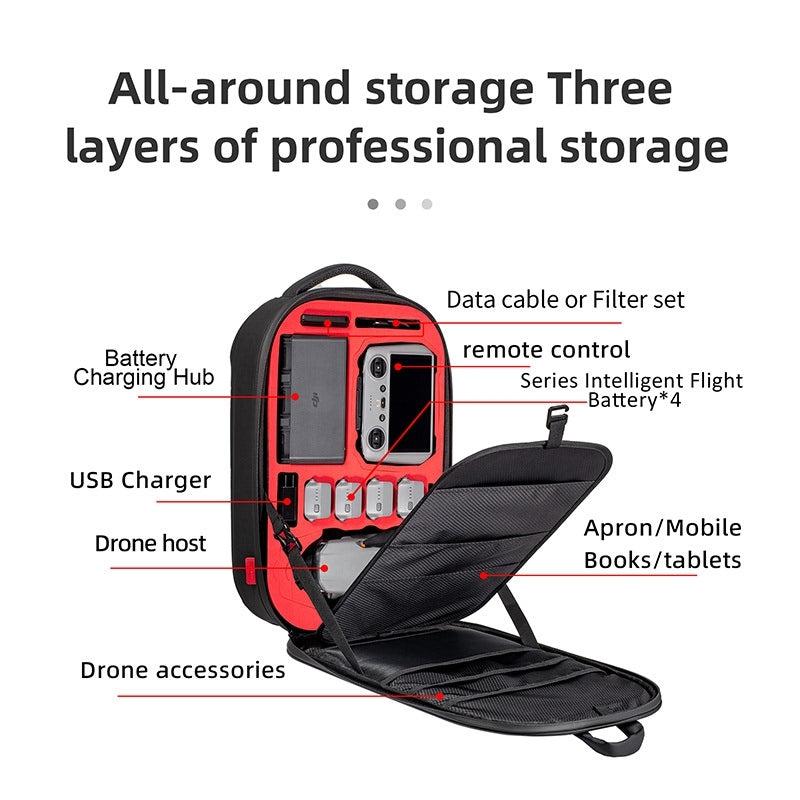 STARTRC Universal Drone Backpack for DJI Mini Series, Air Series, Mavic Series